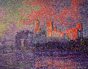 Paul Signac The Papal Palace, Avignon Norge oil painting reproduction